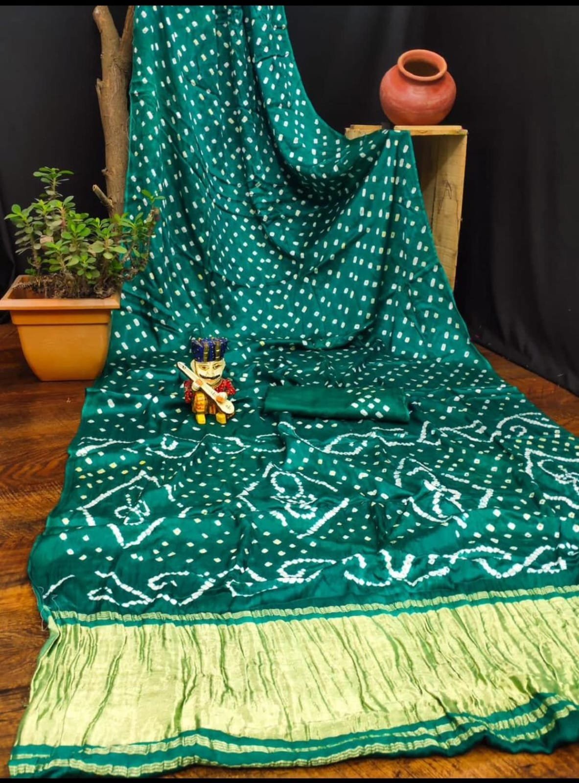 Pure Modal Gazi Silk Saree