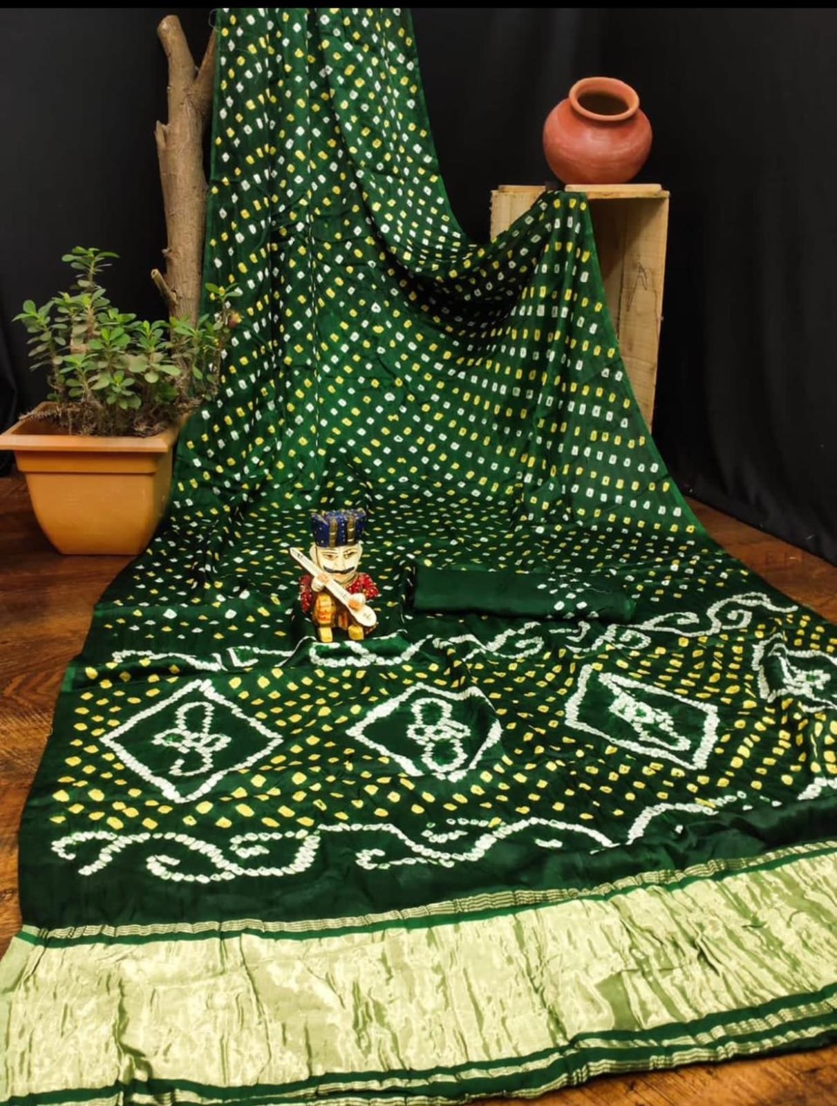 Pure Modal Gazi Silk Saree