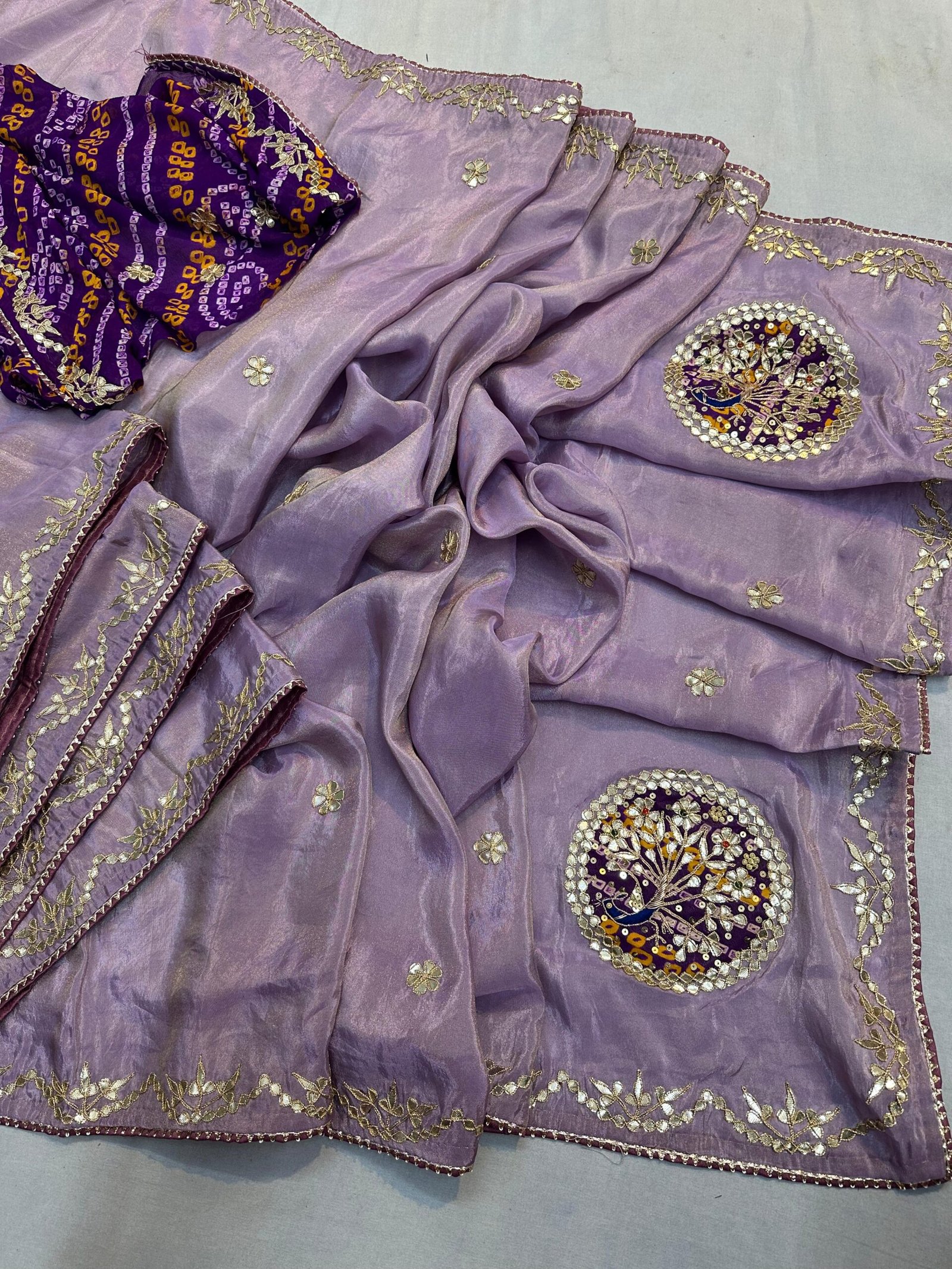 Pure Cosmos Silk Saree